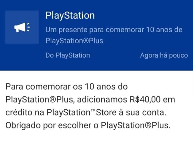 Sony envia vouchers de 40 reais ou 15 dólares para usuários da PS Plus ps plus voucher 40 reais sony