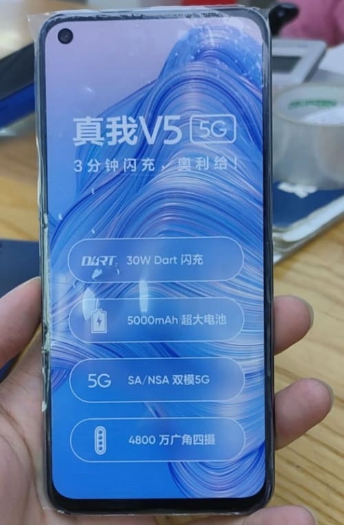 Realme V5: Imagens do smartphone são reveladas confirmando design realme v5 5g conexao