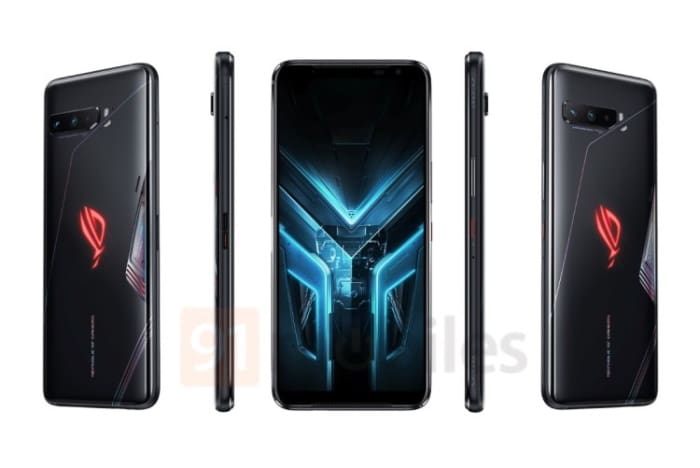 ASUS ROG Phone 3 ganha nova renderização do acessório AeroActive Cooler rog phone 3 renders