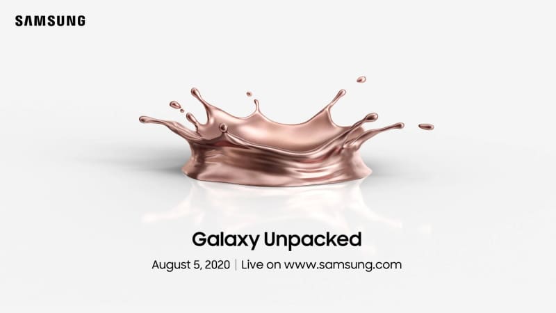 Samsung confirma o lançamento de 5 dispositivos para o Unpacked 2020 samsung unpacked 2020 agosto