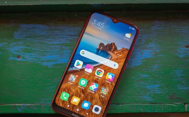 Redmi 8A é atualizado com a versão estável do Android 10 na China Redmi 8A tela.