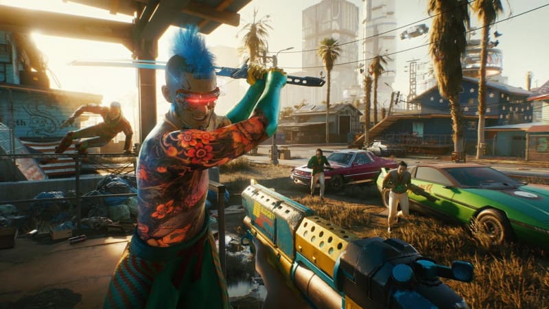 CD Projekt Red confirma que Cyberpunk 2077 terá DLCs gratuitas cyberpunk 2077 inimigos