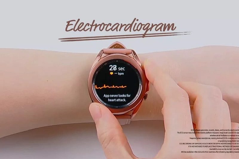 Galaxy Watch 3 novos recursos de saúde.