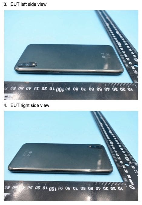 lg k41s design traseiro