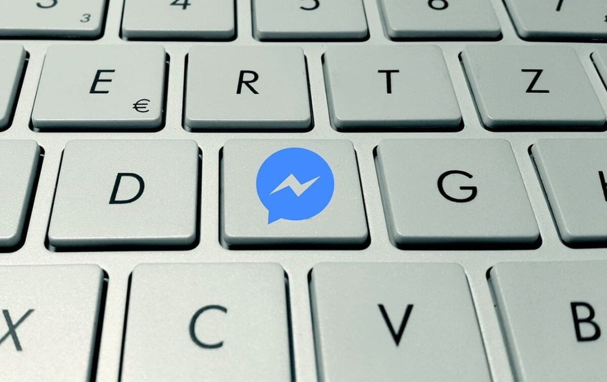 Logo Facebook Messenger.