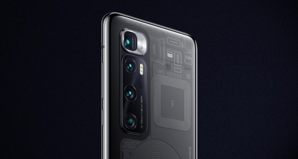 mi 10 ultra transparente