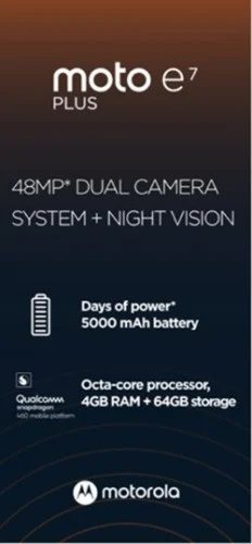 Moto E7 Plus pode ser lançado com Snapdragon 460 e câmera de 48 MP moto e7 plus configuracoes