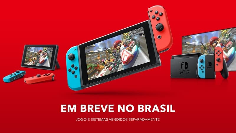 Nintendo Switch: Console será lançado oficialmente no Brasil Nintendo Switch teaser Brasil.