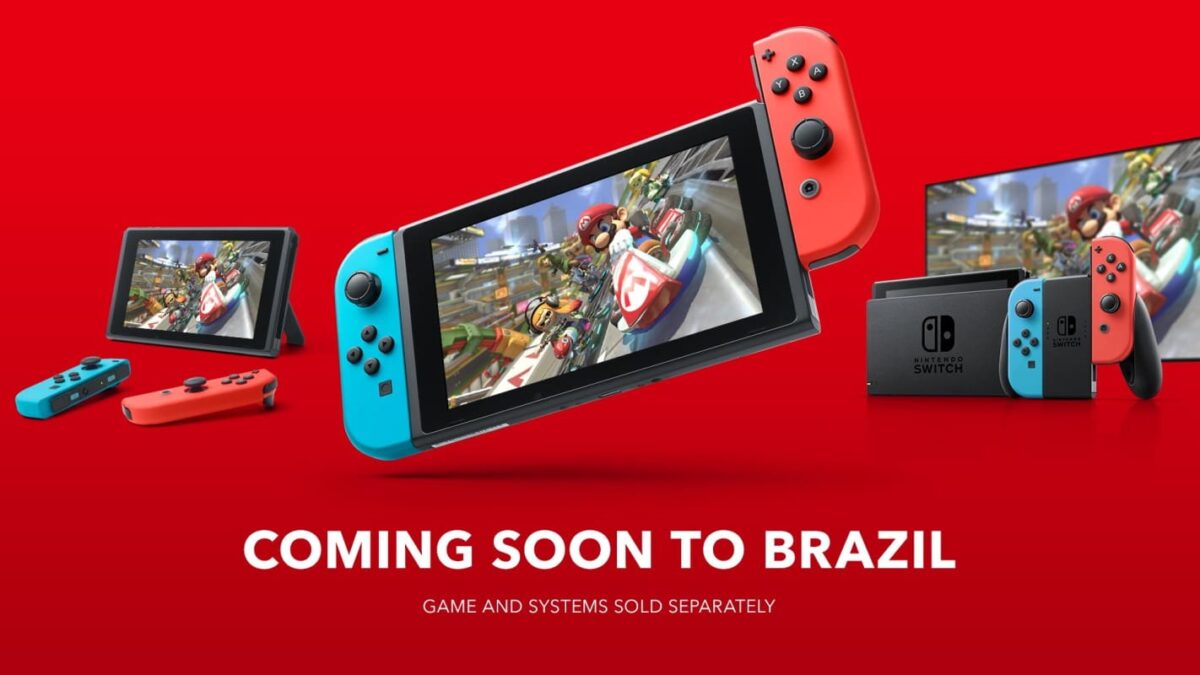 nintendo voltando ao brasil nintendo switch