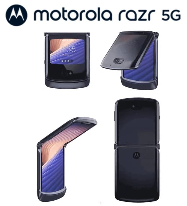 Motorola Razr 5G tem especificações vazadas e ganha nova renderização Renderização Motorola Razr 5G.