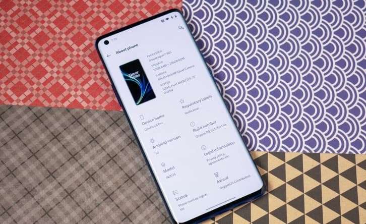 OnePlus 8 Pro update.