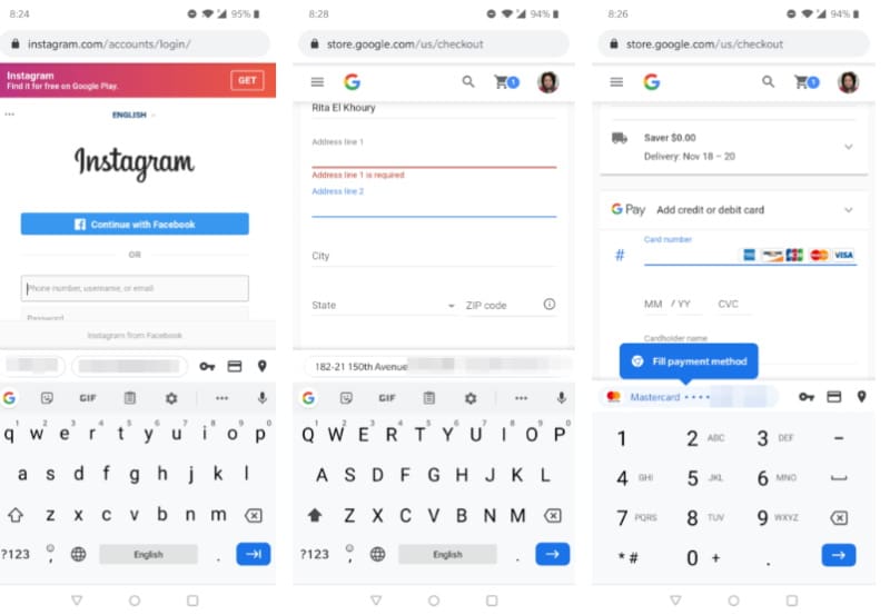 Android 11 ganha melhorias no preenchimento automático de senhas preenchimento automatico android 11 senhas