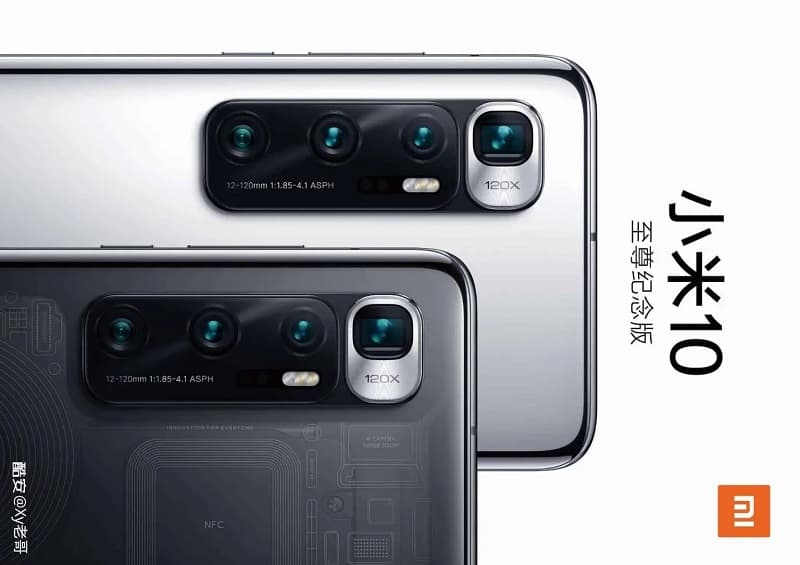 Xiaomi Mi 10 Ultra: Renderização oficial confirma design do aparelho Primeira renderização Xiaomi Mi 10 Ultra.