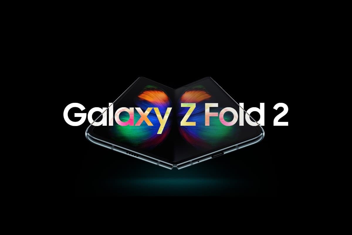 Galaxy Z Fold 2 evento de lançamento.