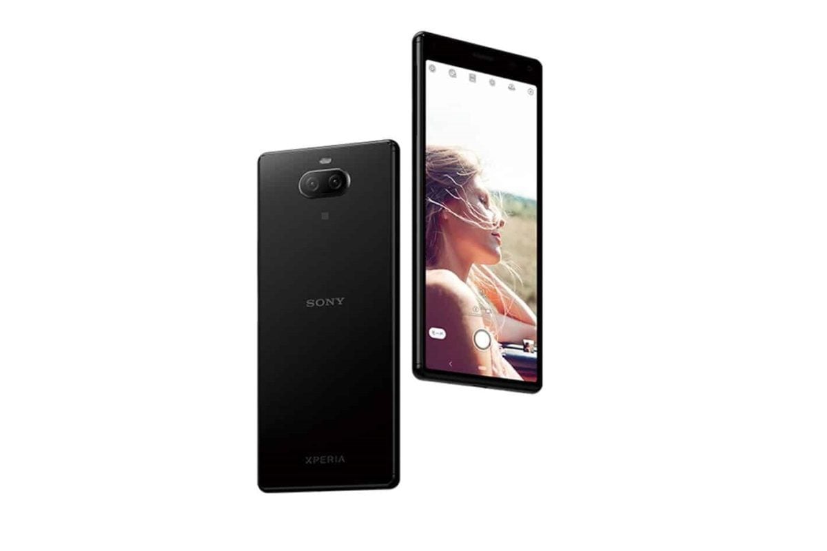sony xperia 8 lite preto lancamento