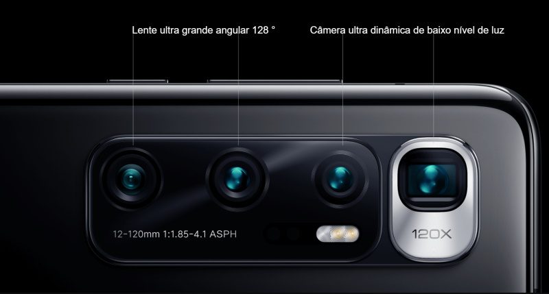 Xiaomi Mi 10 Ultra é lançado com zoom até 120x e 16 GB de RAM xiaomi mi 10 ultra cameras traseiras
