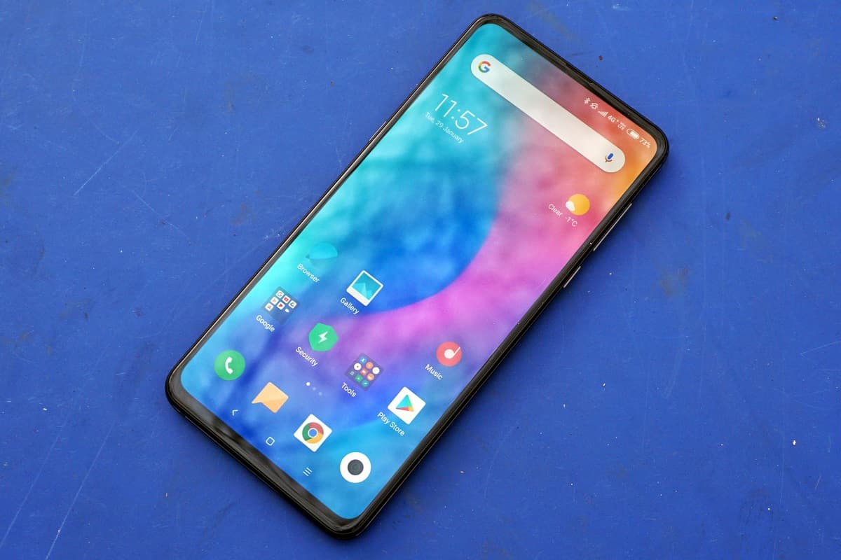 Mi Mix 3 tela.