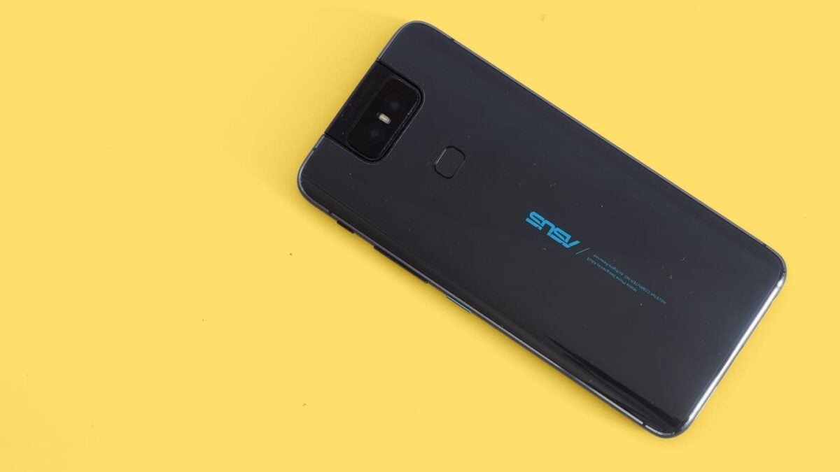 zenfone 6 fundo amarelo