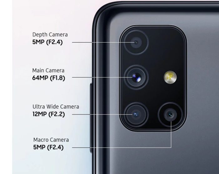 galaxy m51 cameras