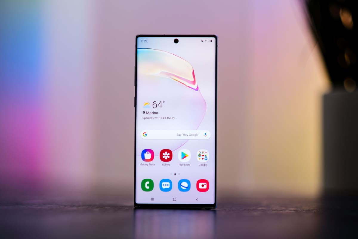 galaxy note 10 one ui 2.5 atualizacao europa