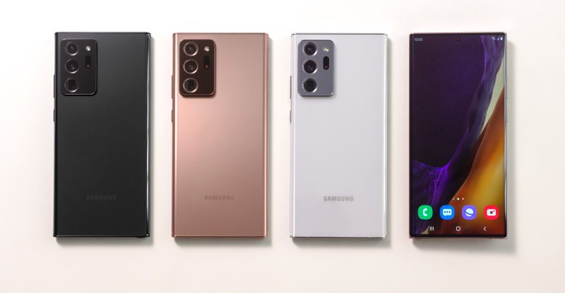 Galaxy Note 20 é lançado no Brasil com preços iniciando em R$ 6,5 mil galaxy note 20 e note 20 ultra cores