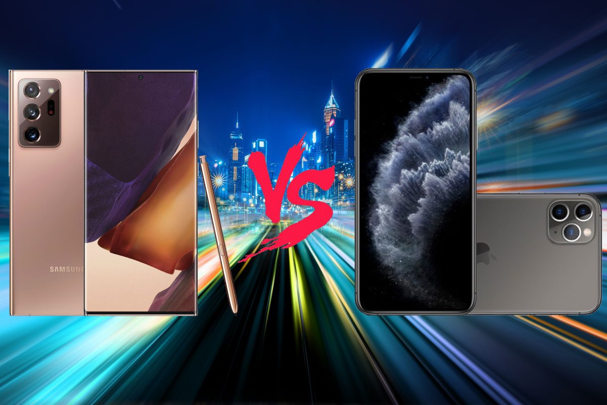 galaxy note 20 ultra x iphone 11 pro max