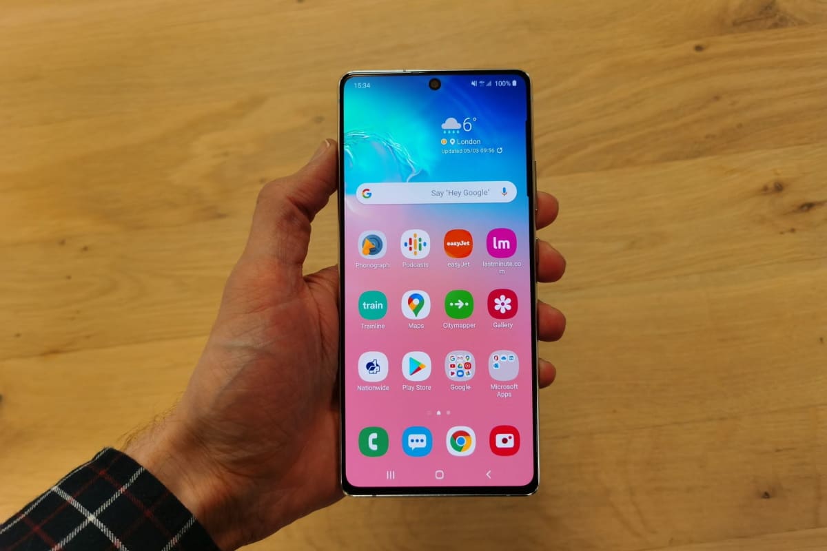 galaxy s10 lite no brasil one ui 2.5