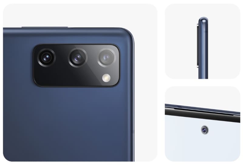 Samsung apresenta Galaxy S20 FE com tela de 120 Hz e design premium galaxy s20 fe modulo da camera