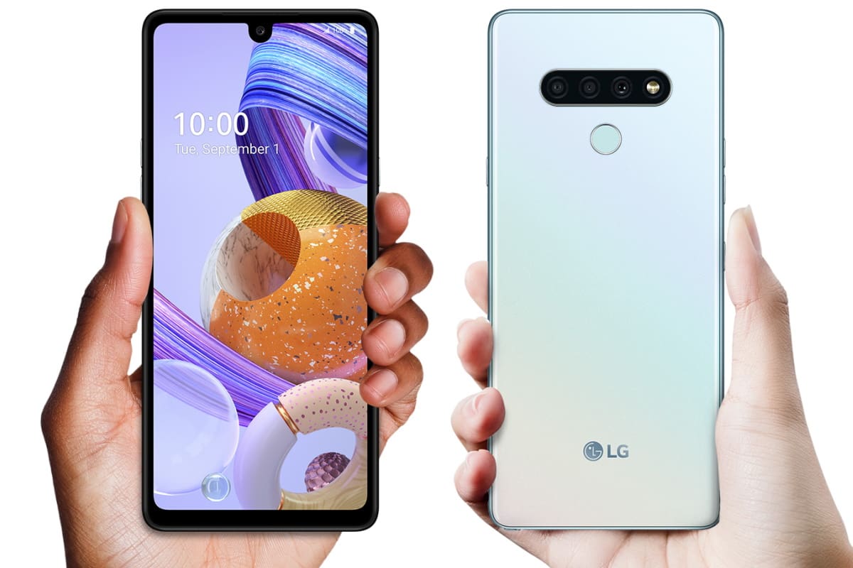 lg k71 cameras e tela