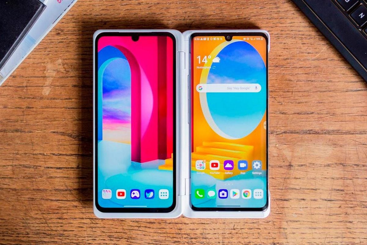 lg velvet tela dupla