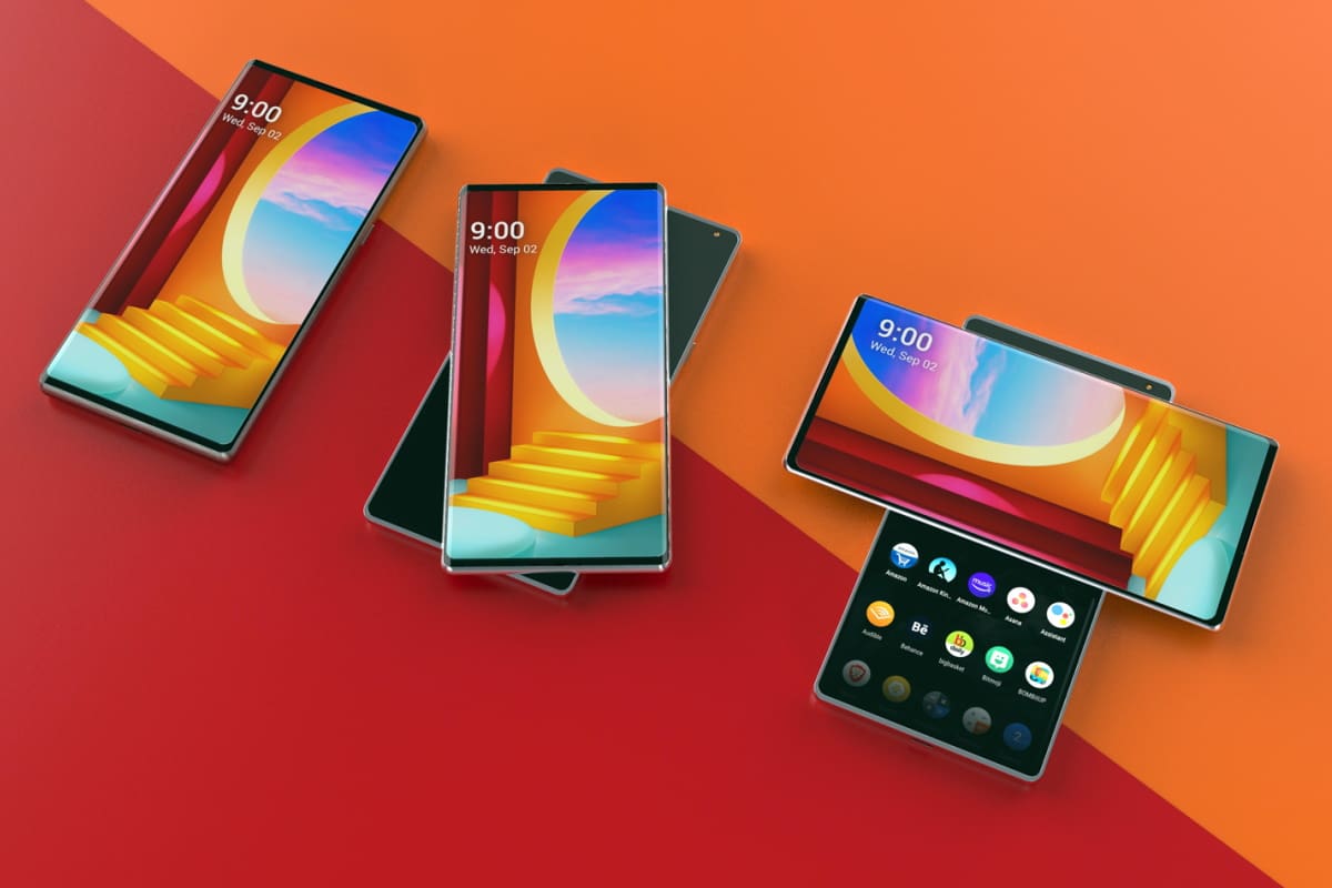 lg wing tela giratoria