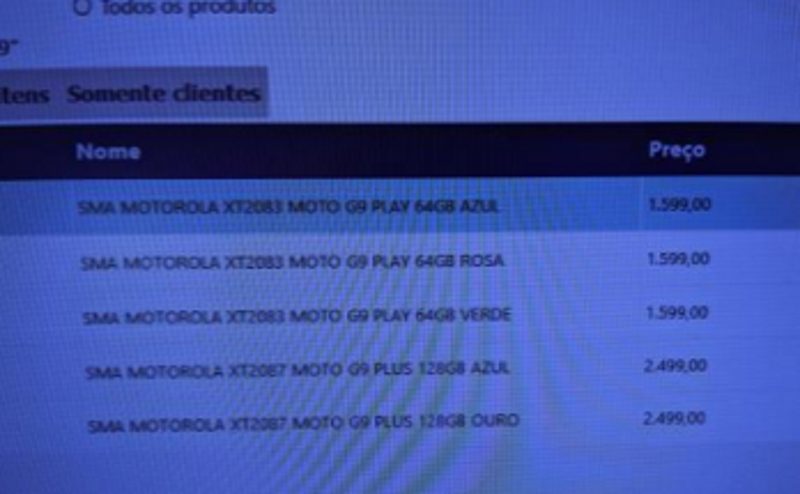 moto g9 play e moto g9 plus precos