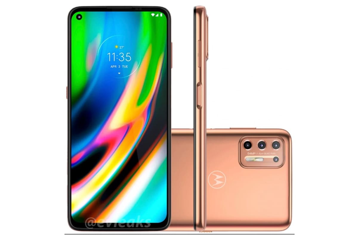 moto g9 plus bronze