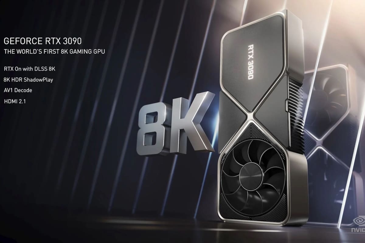 nvidia rtx 3090 8k