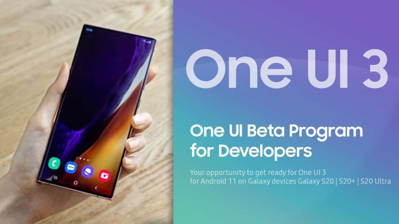 One UI 3.0: Samsung começa testes do Android 11 com a nova interface one ui 3.0 beta