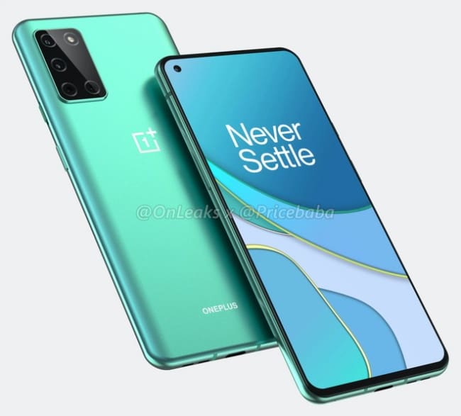 oneplus 8t possivel visual