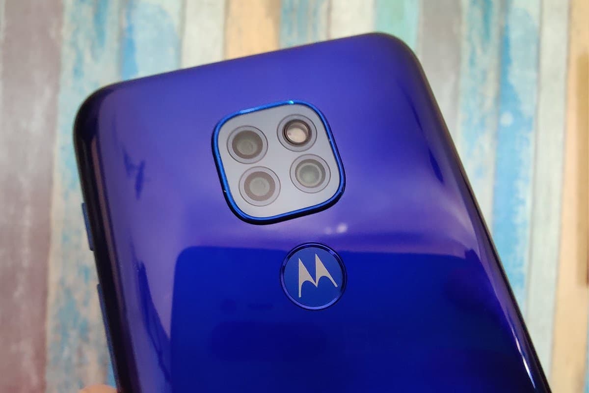 Traseira Moto G9.