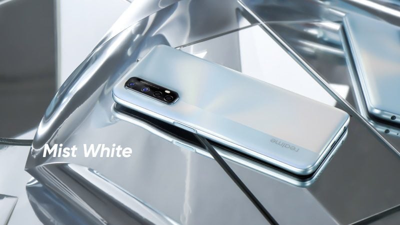 Realme 7 e 7 Pro são lançados com carregamento de 65W e tela de 90 Hz realme 7 e 7 pro mist white