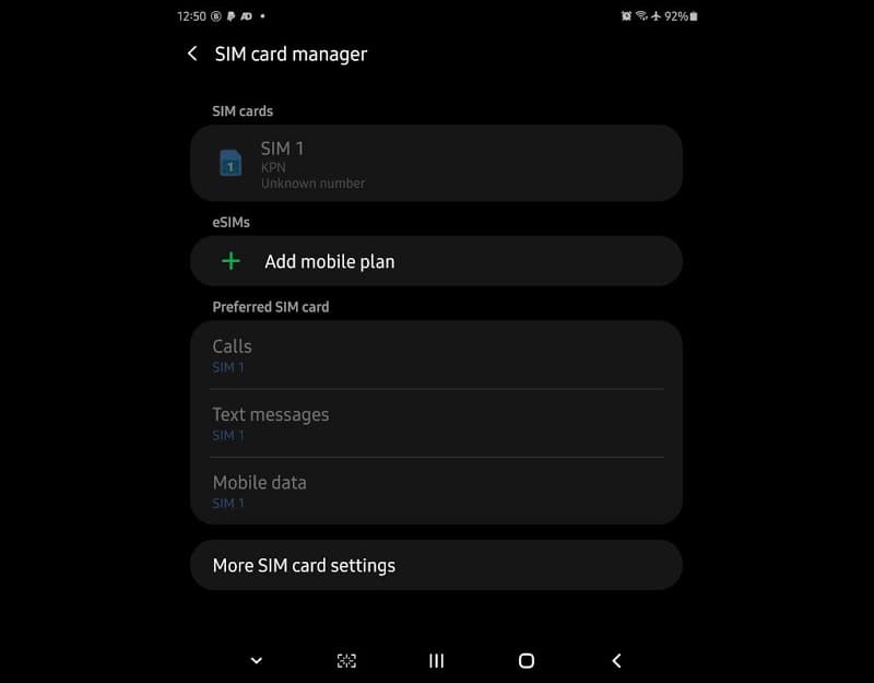 Galaxy Z Fold 2 recebe suporte ao eSIM em nova atualização Galaxy Z Fold 2 nova atualização.