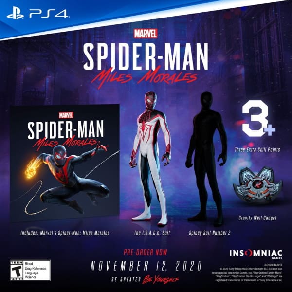 Marvel's Spider-Man Miles Morales terá save crossgen do PS4 para o PS5 spider man miles morales ps4