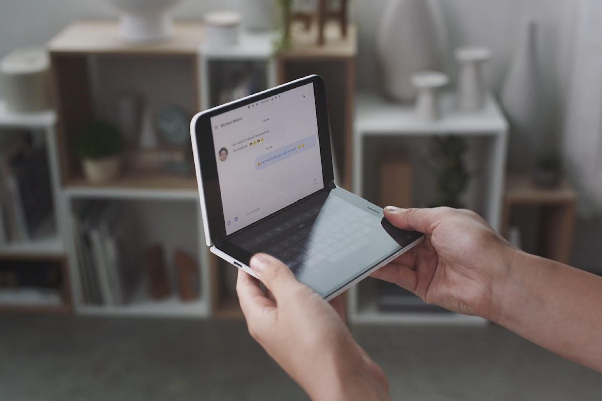 surface duo smartphone dobravel