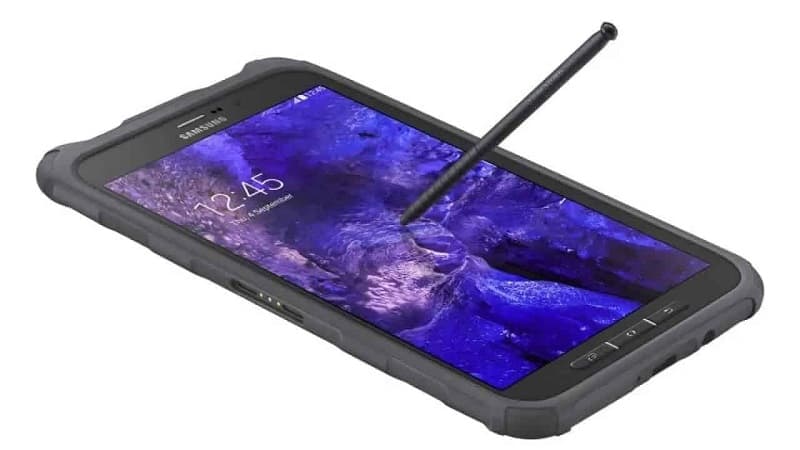 Galaxy Tab Active 3 será lançado com Exynos 9810 e 4 GB de RAM Samsung Galaxy Tab Active 3 design.
