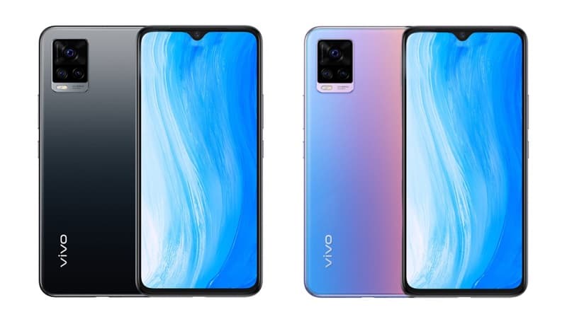 Vivo V20 e V20 SE tem renderizações e especificações vazadas Renderização do Vivo V20