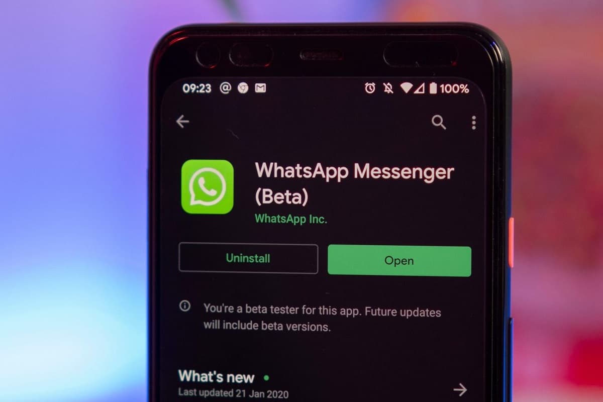 WhatsApp Beta para Android.