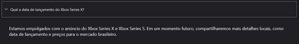 xbox series x alteracao