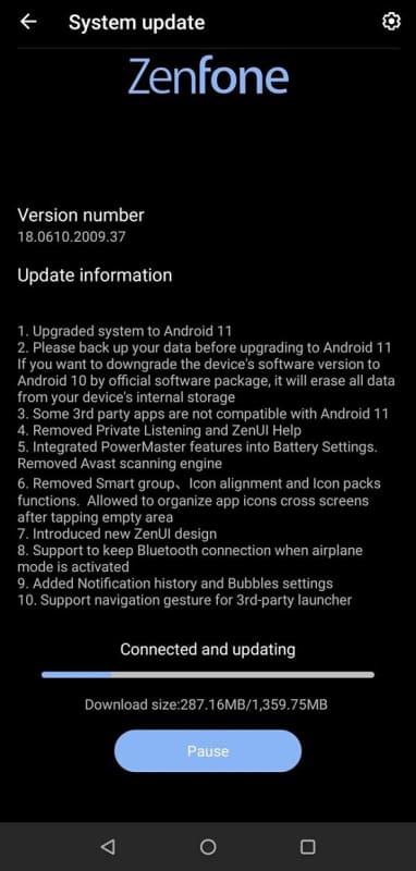 Zenfone 6 começa a receber atualização beta do Android 11 zenfone 6 com android 11
