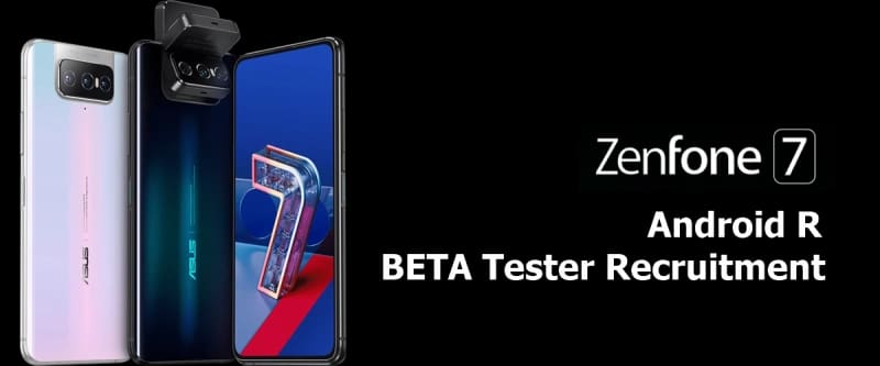 Asus abre inscrições para o beta do Android 11 para o Zenfone 7 e 7 Pro zenfone 7 beta android 11 android r