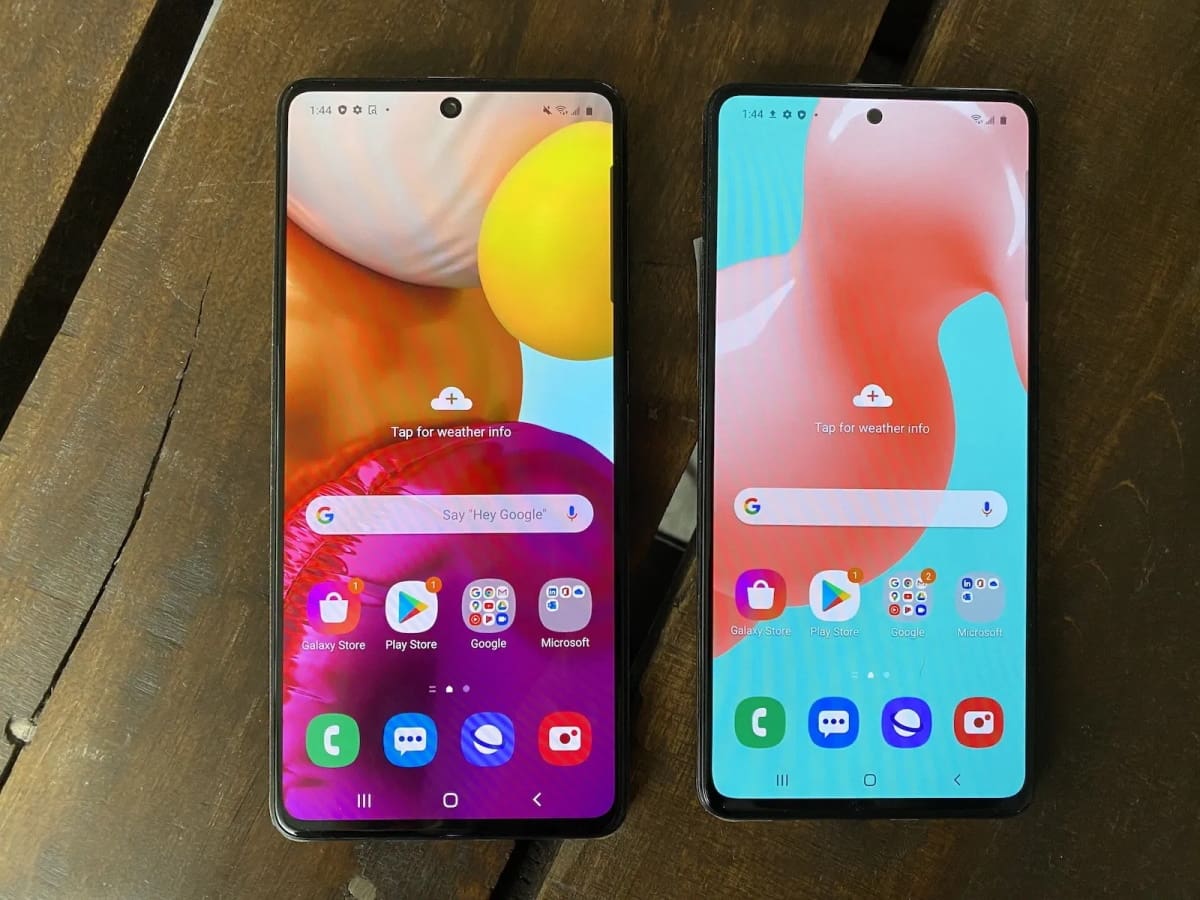 galaxy a51 e galaxy a71