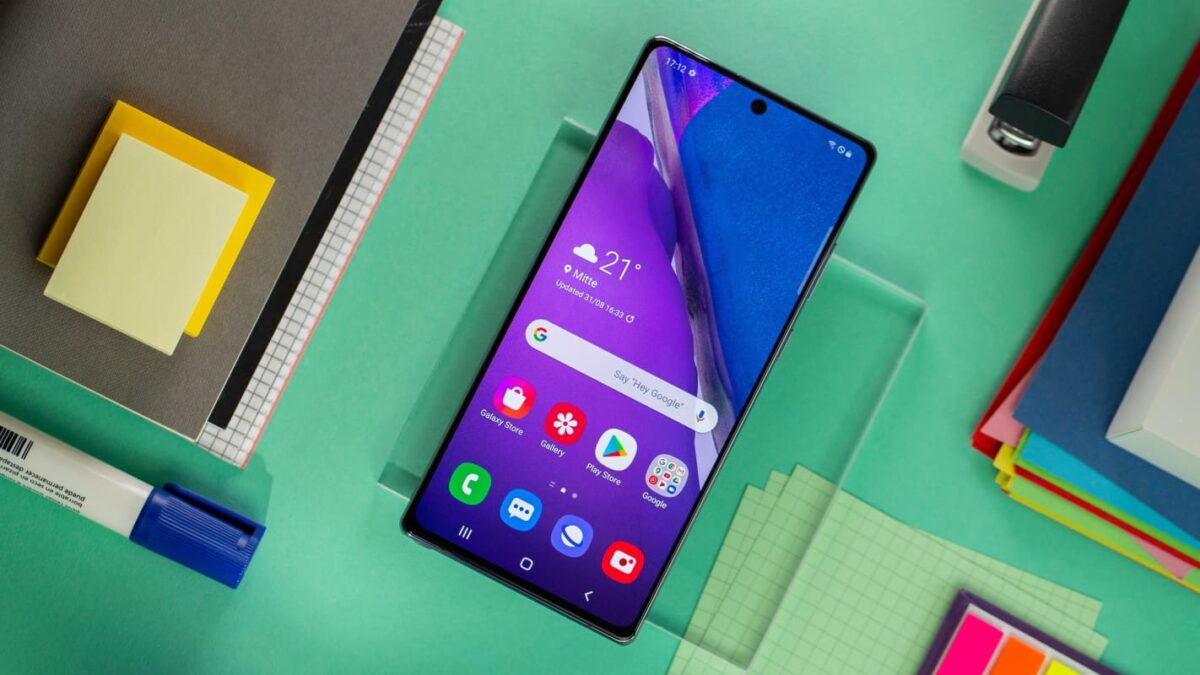 galaxy note 20 atualizacao outubro