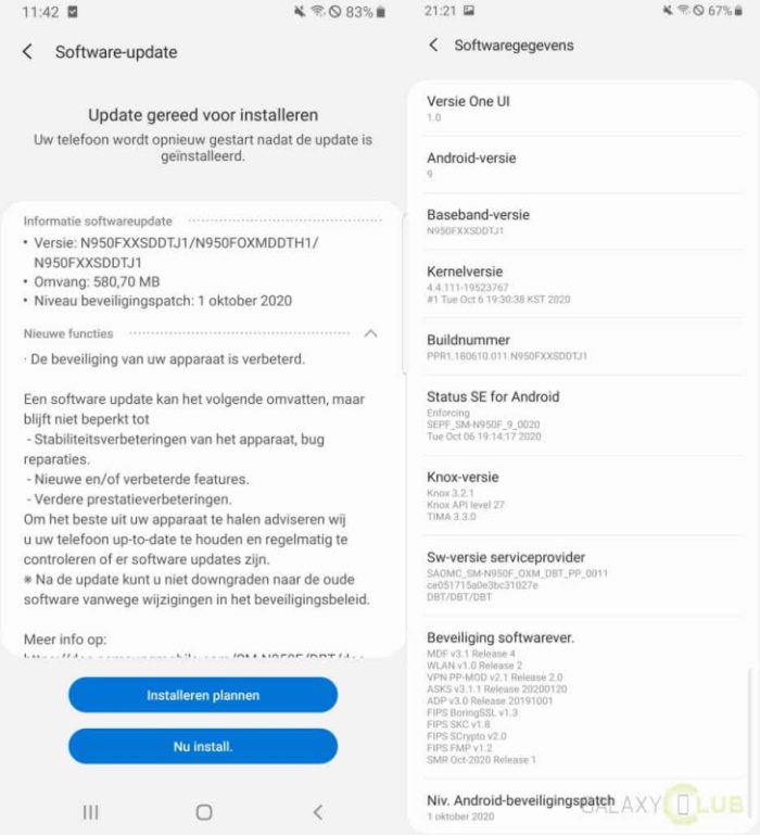 Samsung Galaxy Note 8 recebe última atualização de segurança mensal galaxy note 8 atualizacao captura de tela